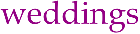 weddings
